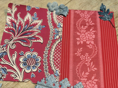 Papiers peints anciens (A6)