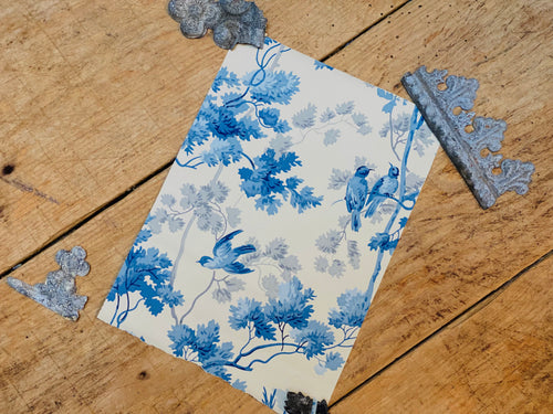 Papier peint ancien (A6)