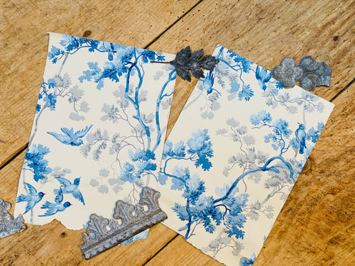 Papiers peints anciens (A6)