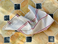 1 torchon chanvre