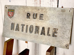 Plaque de rue